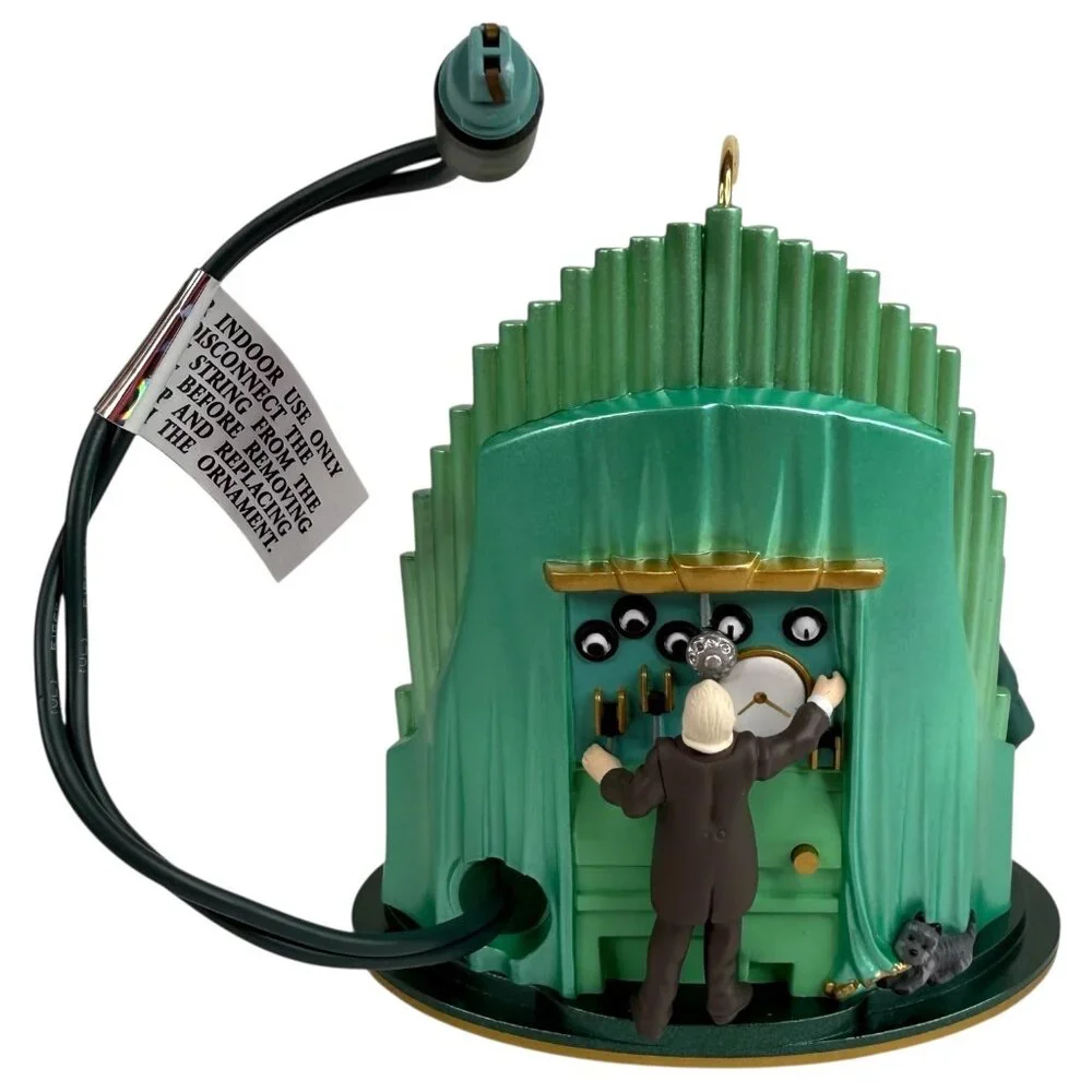 2000 Hallmark Keepsake Christmas Ornament The‎ Great Wizard Of Oz Voice & Lights